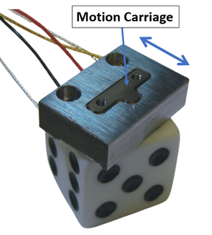 Figure 1: Example of a custom nano-positioning stage made by IST Precision